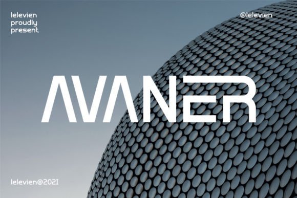 Avaner: A Stylish Display Font for Editorial Design