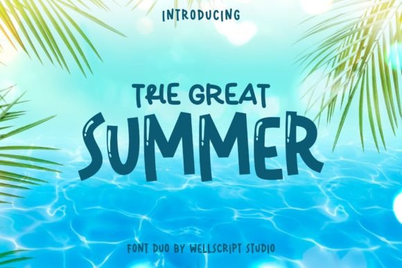 Boost Your Brand with The Great Summer Duo Font