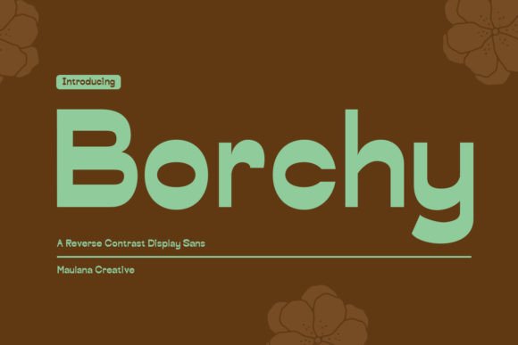 Bring Your Handmade Creations to Life with Borchy Font