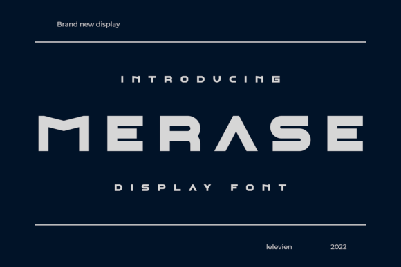Discover Merase: A Unique Display Font for Editorial Design