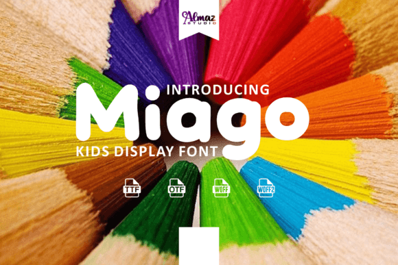 Discover Miago: A Bold and Playful Display Font for Web Design