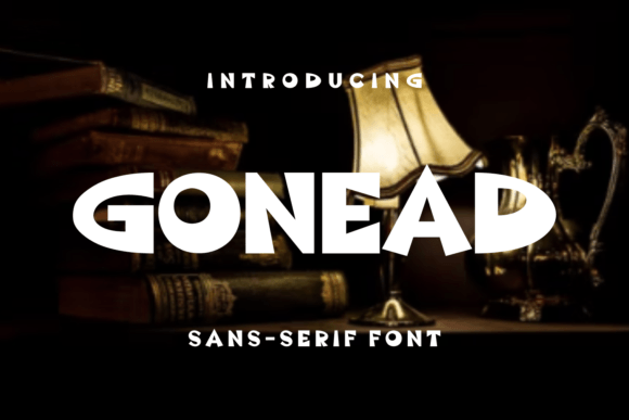 Discovering Gonead: A Unique Display Font for Creative Projects