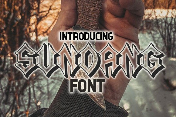 Enhance Your Brand with Sundang: A Bold 3D Gothic Typeface