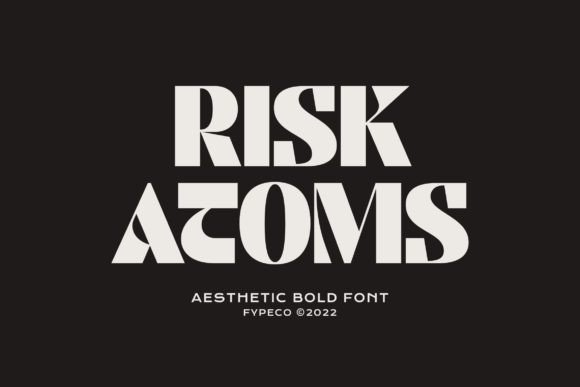 Enhance Your Editorial Design with Risk Atoms Font