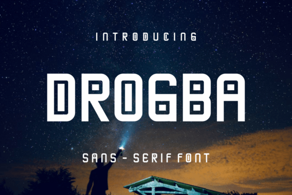 Enhance Your Web Design with Drogba, a Unique Display Font