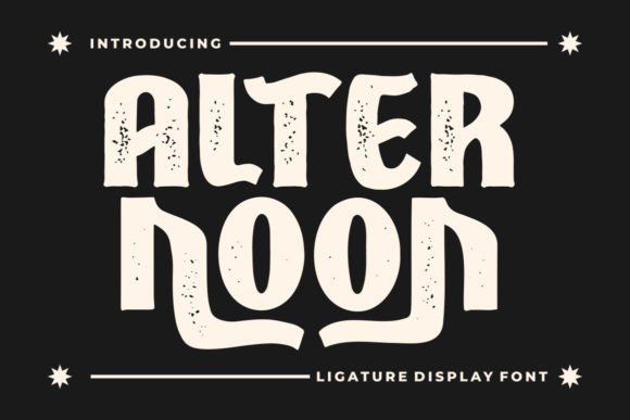 Exploring Alternoon: A Bold Display Typeface