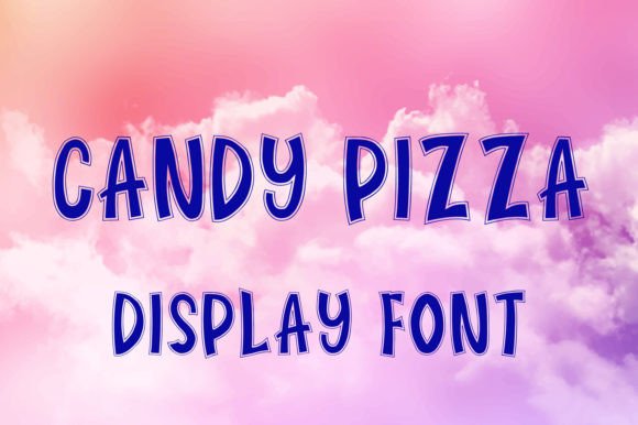 Introducing Candy Pizza: A Fun and Quirky Display Font