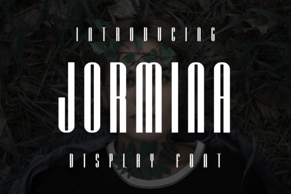 Jormina: A Stylish Display Font for Editorial Design