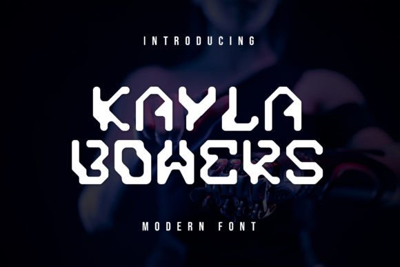 Kayla Bowers: A Modern Typeface for Editorial Elegance