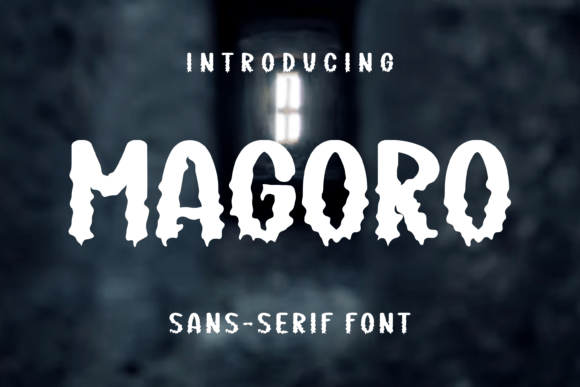Magoro: A Unique Display Font for Editorial Design