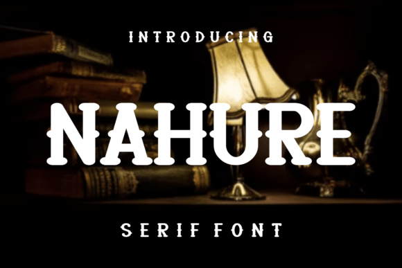 Nahure: A Bold and Fun Display Font for Creative Web Design
