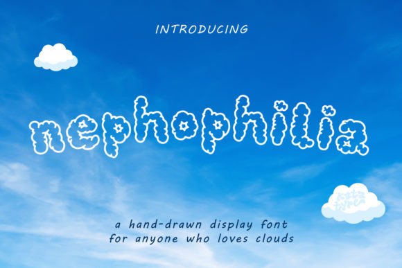 Nephophilia: A Display Font with a Soft, Persuasive Voice