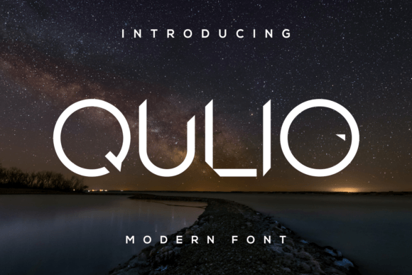 Qulio: The Futuristic Display Font for Bold Campaigns