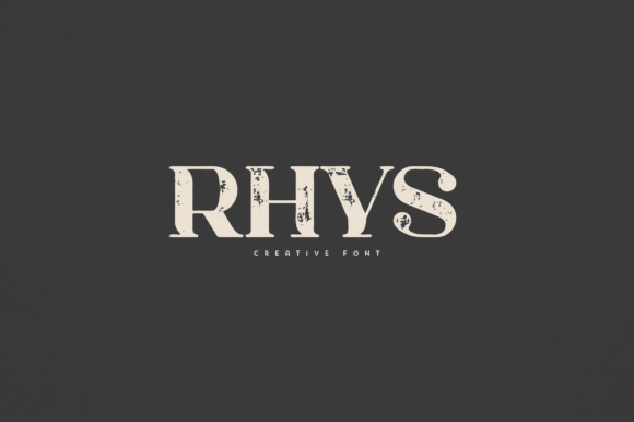 Rhys: A Bold and Stylish Display Font