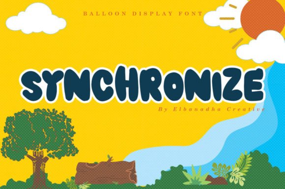 Synchronize: A Versatile Display Font for Editorial Design