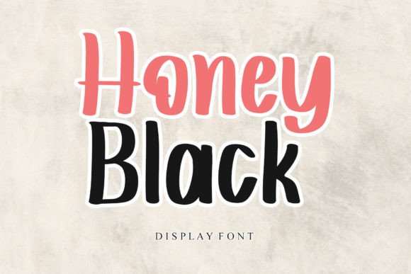 Transform Your Brand with Honey Black: A Versatile Display Font