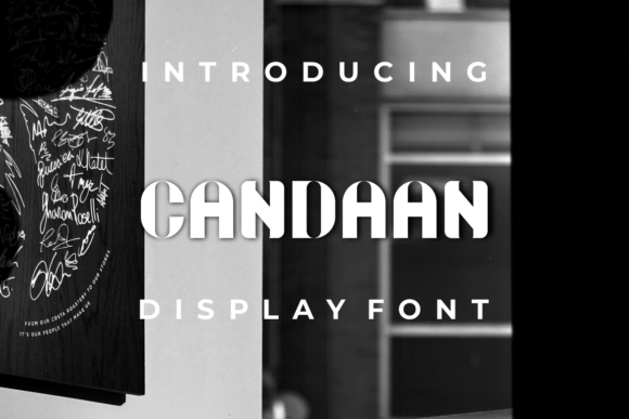 Unleash Creativity with Candaan: A Bold Display Font