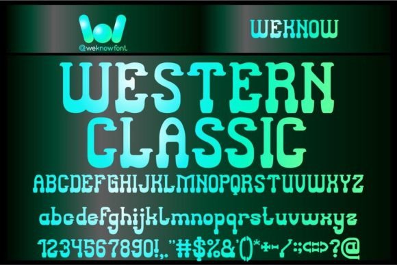 Western Classic: The Perfect Font for Your Next Campaign